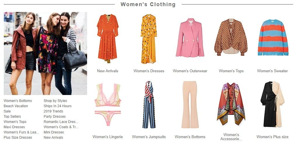  Tento e-shop si zákazníci oblíbili zejména pro jeho širokou nabídku levného oblečení.  