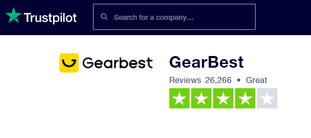 Kladné recenze na Gearbest výrazně převažují nad těmi negativními.