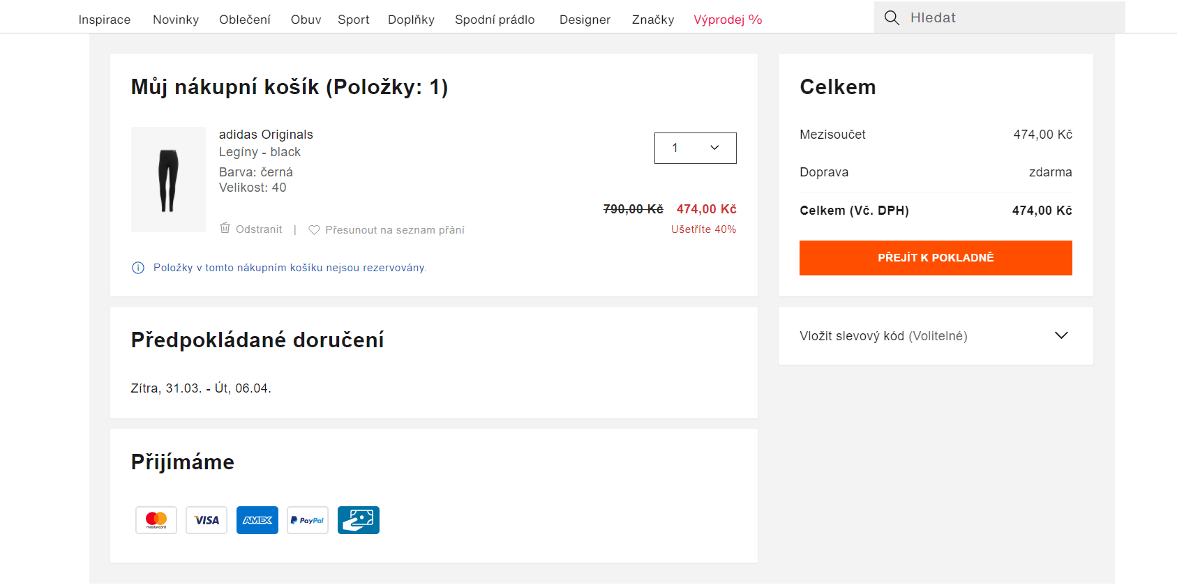 Zalando slevový kupón slevy, doprava zdarma, Lounge Slevove.cz
