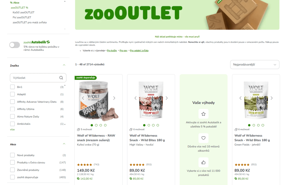 zoohit slevy