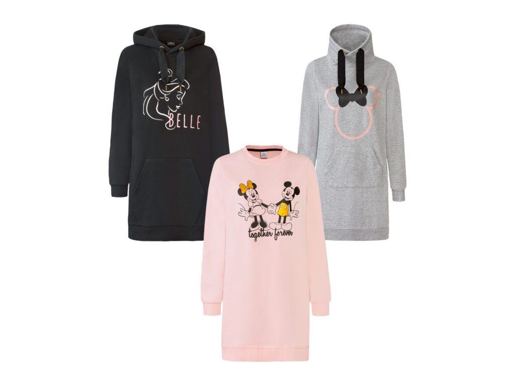 mikinové šaty Mickey mouse