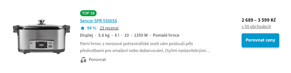 pomaly hrnec recenze heureka