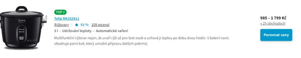 pomaly hrnec tefal recenze heureka